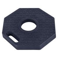 ราคา เสาจราจร เสาจราจรหนึ่งเมตรพร้อม Anchor เสาจราจรด้านบนของวงแหวน เสาจราจร 45 นิ้ว ฐานหนักสีดำ 5 กิโลกรัม Delineator Post (21654501972)