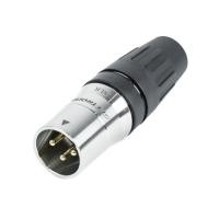 ราคา SEETRONIC SCH3 หัวคอนเน็คเตอร์ XLR ตัวผู้ เมีย ขั้วต่อสาย หัว XLR ตัวผู้ เมีย (21930000600)