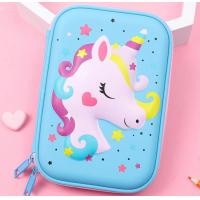 ราคา พร้อมส่งกล่องดินสอ กระเป๋าดินสอลายนูน 3D ลายยูนิคอร์น งานเทียบsmiggle งานเทียบสมิกเกิ้ล (721420405)