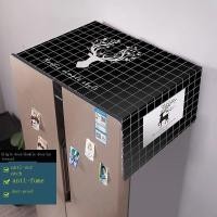 ราคา ผ้าคลุมตู้เย็นสองประตู ผ้าคลุมประตูเดียว ผ้าขนหนูนอร์ดิก INS ผ้าคลุมเครื่องซักผ้า ผ้าคลุมทั่วไป ผ้าขนหนูอเนกประสงค์ (15603185666)