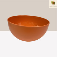 ราคา ชามสลัด ชามผสมอาหาร กะละมังพลาสติก กะละมังล้างผัก พลาสติกหนา แพ็ค 3 ใบ เกรดA สีสวยมาก ขนาดกว้าง24 ซม 11 5ซม (20225224736)