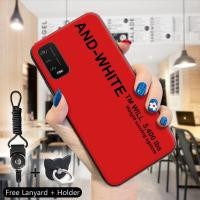 ราคา เคสมือถือเคสสำหรับ Wiko พาวเวอร์ U10 Wiko U20ไฟ Wiko T3 Wiko T10 Wiko T50 ผู้ถือ สายคล้อง เคสสำหรับเรียบง่ายสำหรับเด็กผู้ชายและสีขาวตัวอักษรเคสซิลิโคนแบบนิ่ม TPU ป้องกันรอยขีดข่วน (21936487839)