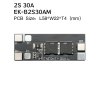 ราคา Enerkey 2S 20A 30A 7 4V 8 4V BMS แผ่นป้องกันแบตเตอรี่ลิเธียม Li Ion Lithium Battery Protection Board 18650 BMS For electric tool sweeper vacuum cleaner electric drill BMS (21554331504)