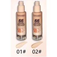 ราคา 0489 TANAKO BB SUNSCREEN SPF 50 บีบครีมรองพื้น ผสมกันเเดด เนื้อบางเบา เกลี่ยง่าย (21092266989)