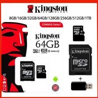 ราคา จัดส่ง SFREE COD Kingston Canvas เลือก Plus Micro การ์ด SD บัตร TF ประสิทธิภาพ16GB 32GB 64GB 128GB 256GB 512GB 1TB Micro การ์ด Sd ด้วยเครื่องอ่านการ์ด (21645786697)