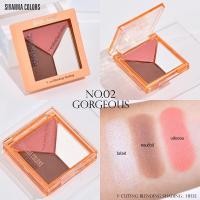 ราคา HF135 SIVANNA COLORS V CUT BLENDING SHADDING ซีเวนน่า คัลเลอร์ส วี คัท เบลนดิ้ง เฉดดิ้ง ผลิตภัณฑ์ตกแต่งใบหน้า (20209861469)