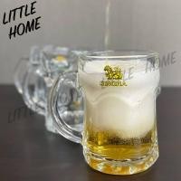 ราคา LITTLEHOME แก้วเบียร์ แก้วน้ำ แก้วเบียร์มีหู แก้วน้ำมีหู แก้วใส แก้วกาแฟ แก้วคาเฟ่ แก้วเหล้า แก้ว UG 332 A3 (21894520416)