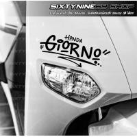 ราคา GIORNO สติกเกอร์แต่งรถ จีออโน่ Sticker จีออโน่ ดิว้ะ (22002418937)