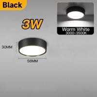 ราคา ไตรรงค์ ไฟดาวน์ไลท์ LED โคมไฟเพดาน Downlight ไฟ LED 3 สีเปลี่ยน ดาวน์ไลท์แบบติดตั้งบนพื้นผิวไฟเพดานทรงกลม 220 265V ใช้สำหรับห้องนอนห้องครัว ไฟ led ไฟติดเพดาน ไฟเพดาน ไฟห้องนอน (21952971496)
