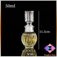 ราคา KANGBAN ขวดแก้วจิ๋วสีใส ขวดเหล้า ขวดวิสกี้ ขวดคริสตัล โหลของขวัญ ขวดน้ำหอม Glass bottle (21903728808)