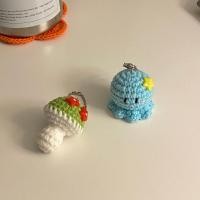 ราคา JOLLYHOUR Little octopus mushroom keychain พวงกุญแจหมึก พวงกุญแจเห็ด พวงกุญแจไหมพรม (21561296009)
