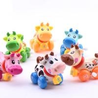 ราคา พร้อมส่ง ตุ๊กตาการ์ตูนไขลาน การ์ตูนรูปวัว ของเล่นไขลาน หลากหลายสีสันสวยงาม ไม่ต้องใส่ถ่าน สุ่มสี (21979014485)