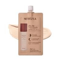 ราคา รองพื้นสูตรน้ำ Merrezca Skin Up Liquid Foundation SPF50PA ซอง มีให้เลือก3เบอร์ (22027577967)