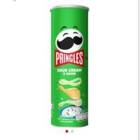 ราคา พริงเกิลส์มันฝรั่งทอดกรอบรสซาวครีมและหัวหอม 102กรัม (17574672923)