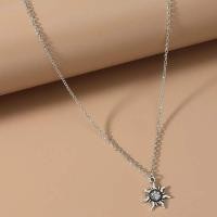 ราคา JWER จี้สร้อยคอรูปพระอาทิตย์สีเงินวินเทจสำหรับผู้หญิงผู้ชายเชือกขาวโบโฮของขวัญประเภทเครื่องประดับสร้อยคอโซ่ไหปลาร้าเทรนด์2024 (21829225029)
