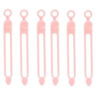 ราคา 6ชิ้นคลิปหนีบสายซิลิโคนแบบมัลติฟังก์ชันใช้ซ้ำได้สำหรับเก็บหูฟังสายเมาส์ที่ม้วนเก็บสาย (18007708698)