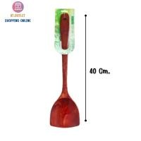 ราคา AT outlet ตะหลิวไม้ ทัพพีไม้ พร้อมส่ง ตะหลิวไม้ด้ามยาว ตะหลิวสำหรับกระทะเทฟล่อน ทำอาหารได้หลากหลาก ตะหลิวไม้รหัส6174 (22007317356)