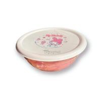 ราคา ชามพลาสติก เข้าไมโครเวฟได้ มีฝาปิด ลายคิตตี้ มายเมโลดี้ ใส่มาม่า สลัด กล่องอาหาร (20675102602)