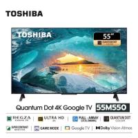 Toshiba 4K UHD LED Google TV ทีวี ขนาด 55 นิ้ว รุ่น 55M550MP