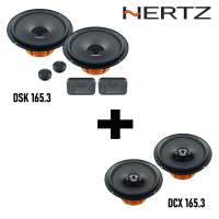 ราคา Hertz SET ลำโพง รุ่น DSK165 3 เเยกชิ้น และ Hertz DCX165 3 เเกนร่วม (21264538772)