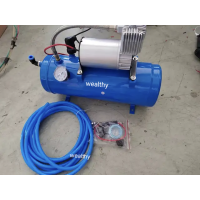 ราคา ถังลมแตรด่วนออโต้ตัดลมอัตโนมัติ12V 24V ขนาด150PSI ใช้ได้กับแตรด่วนทุกชนิด พร้อมใช้งานได้เลยค่ะ (18345539818)