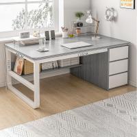 ราคา XUXU 140cmโต๊ะ โต๊ะมีลิ้นชัก โต๊ะไม้ โต๊ะเขียนหนังสือ โต๊ะทำงาน โต๊ะทำงานไม้ โต๊ะทำงานไม้อัด โต๊ะคอมพร้อมลิ้นชัก โต๊ะทำงานพร้อมตู้ (21397927973)