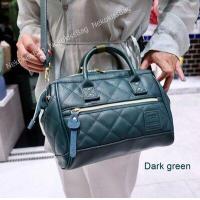 ราคา Nekokissbag Anello Quilting PU leather boston 2 way shoulder bag ของแท้100 กระเป๋าสะพายข้าง กระเป๋าสตางค์ กระเป๋าถือ กระเป๋าแบรนด์เนม (1600848471)
