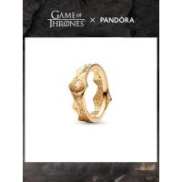 ราคา แหวน แพนดอร่า Thrones สำหรับผู้หญิง 925 เงินสเตอร์ลิงชุบทองตรามังกร Pandoraˉ Game of Thrones Crown Ring for Women Dragon Family Crest in Gold Plated 925 Sterling Silver (21458923664)