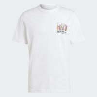 ราคา adidas ไลฟ์สไตล์ เสื้อยืดพิมพ์ลาย adidas Adventure ผู้ชาย สีขาว IJ0701 (21454154368)