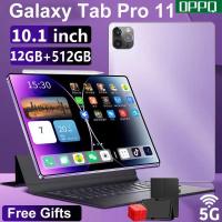 ราคา 0PP0 2024 ใหม่ 5G Galaxy Pro11 Tab 10 8 นิ้ว 12GB RAM 512GB ROMที่ขายดีที่สุดใหม่แท็บเล็ตAndroidซิมการ์ดDual Standbyความบันเทิง ธุรกิจ (21903257196)