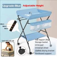 ราคา โต๊ะเปลี่ยนผ้าอ้อม โต๊ะดูแลทารก โต๊ะเปลี่ยนผ้าอ้อมเด็กแรกเกิด โต๊ะนวดและอาบน้ำ พับเอนกประสงค์ (21995316728)