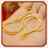 ราคา สร้อยคอทองคำแท้ 18K หรือ สร้อยอิตาลี Au750 น้ำหนัก 1 6 กรัม ยาว 18 นิ้ว ไม่ลอก ไม่ดำ ไม่คัน (22045111576)