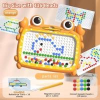 ราคา ของเล่นเด็ก Magnetic Drawing Board ของเล่นเพื่อการศึกษาสําหรับเด็กผู้หญิง 2 3 4 5 ปี ไอเดียของขวัญคริสต์มาส กระดานแม่เหล็ก ต่อภาพ เสริมพัฒนาการ กระดานวาดภาพแม่เหล็ก (21295232312)