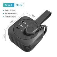 ราคา ORICO สายไฟ USB เดินทางตัวกรองเครือข่ายแบบติดผนังพร้อมอะแดปเตอร์แปลงไฟ2 AC 2 USB แท่นชาร์จพกพาปลั๊กเสียบ USB (18705671320)