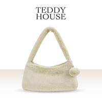 ราคา Teddy House Teddy Shoulder fluffy bag กระเป๋าขนนุ่มคล้องไหล่ พร้อมดีเทลปอมปอม กระเป๋าผ้าขน Fluffy รุ่นOriginal ไม่มีปักหน้าหมีที่กระเป๋า (21973257395)