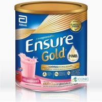 ราคา เอนชัวร์ โกลด์ กลิ่นสตรอเบอร์รี ชนิดผง Ensure Gold HMB Strawberry 400 G (22008531053)