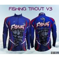 ราคา FISHING TROUT V3 เสื้อตกปลามอไซร้จักรยานแขนยาว JK Thailand กันยูวี80 แห้งเร็ว ผู้ชาย ผู้หญิง สำหรับกีฬากิจกรรมกลางแจ้ง (21571381289)
