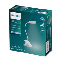 ราคา โคมไฟ PHILIPS LED รุ่น Donutclip สีขาว USB (21976587398)
