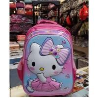 ราคา กระเป๋านักเรียน หน้านูน 3 มิติ กระเป๋าล้อลากเด็กอนุบาล ขนาด 12 14 16 นิ้ว สามารถใช้งานได้ 2 แบบ กระเป๋าลากได้หรือสะพายได้ (21958132747)