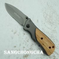 ราคา Sangchongcha SD002 NC Folding Outdoor Tactical survival knife มีดพับเล็ก มีดพับ มีดพกพา มีดเดินป่า ล็อคใบมีดพับเก็บง่ายป่า มีดแคมป์ปิ้ง ยาว 6 2 นิ้ว ด้ามไม้แท้ (2173868317)