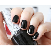 ราคา พร้อมส่ง OPI Never Have Too Mani Friends ยาทาเล็บสีดำ ทาเดี่ยว ไว้ทำลาย หรือกับกลิตเตอร์คือดี เลิศค่า จาก Hello Kitty Collection แท้ 100 (8862755148)