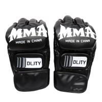 ราคา MMA ถุงมือนวมต่อยมวยสำหรับเด็กผู้ใหญ่นวมชกมวยกระสอบทรายมวยครึ่งนิ้วแบบไทย (22043844335)