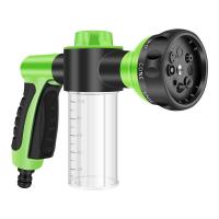 ราคา หัวฉีดน้ำ ปรับได้ 8 ระดับ มีกระบอกใส่น้ำยาล้างรถฉีดเป็นโฟมได้ ปืนฉีดน้ำ ล้างรถ รดน้ำต้นไม้ speedone (15605933010)