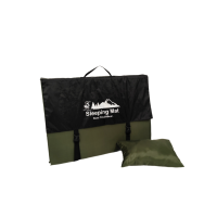 ราคา แผ่นปูรองนอนแบบสี่พับ สีพื้น พร้อมกระเป๋าสำหรับพับเก็บ ฟรีหมอน ขนาด กว้าง70xยาว200xความหนา20mm น้ำหนักเบา พกพาสะดวก (22014304804)