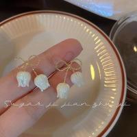 ราคา Silver needle simple pearl love earrings 2023 new fashion studs temperament simple flower earrings earrings (21110402602)