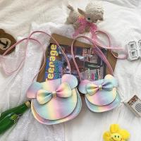 ราคา กระเป๋าสะพายข้างเด็กผู้หญิงน่ารักน่ารักสีสันสดใสประดับด้วยเลื่อมโบว์กระเป๋าใบเล็กสำหรับนักเรียนและเด็ก (21846140160)