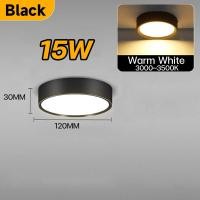 ราคา ไตรรงค์ ไฟดาวน์ไลท์ LED โคมไฟเพดาน Downlight ไฟ LED 3 สีเปลี่ยน ดาวน์ไลท์แบบติดตั้งบนพื้นผิวไฟเพดานทรงกลม 220 265V ใช้สำหรับห้องนอนห้องครัว ไฟ led ไฟติดเพดาน ไฟเพดาน ไฟห้องนอน (21952971480)