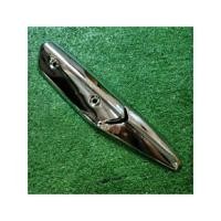 ราคา ฝาครอบท่อ กันร้อน บังท่อ wave110i Wave125 SRI Wave125i new Dream Supercub งานชุบ A จัดส่งวันต่อวัน (17757852787)