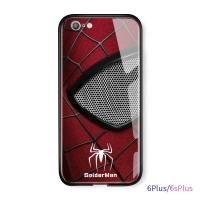ราคา สำหรับ iPhone X XS XR XS MAX 5 5S SE 6 6 S 7 8 PLUS Case MARVEL กัปตันอเมริกาไอรอนแมน Spiderman ปลอกกันกระแทกกระจกเทมเปอร์กรณีฝาหลัง (756518559)