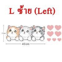 ราคา พร้อมส่ง จากไทย 3 ตัว ชุด สติกเกอร์แมว หมา น่ารัก กันน้ํา ลายแมว หมาตลก สติ๊กเกอร์ติดรถ ติดแอร์ ฯลฯ สําหรับตกแต่งรถยนต์ สติ๊กเกอร์ปิดรอยขีดข่วน (21652022522)